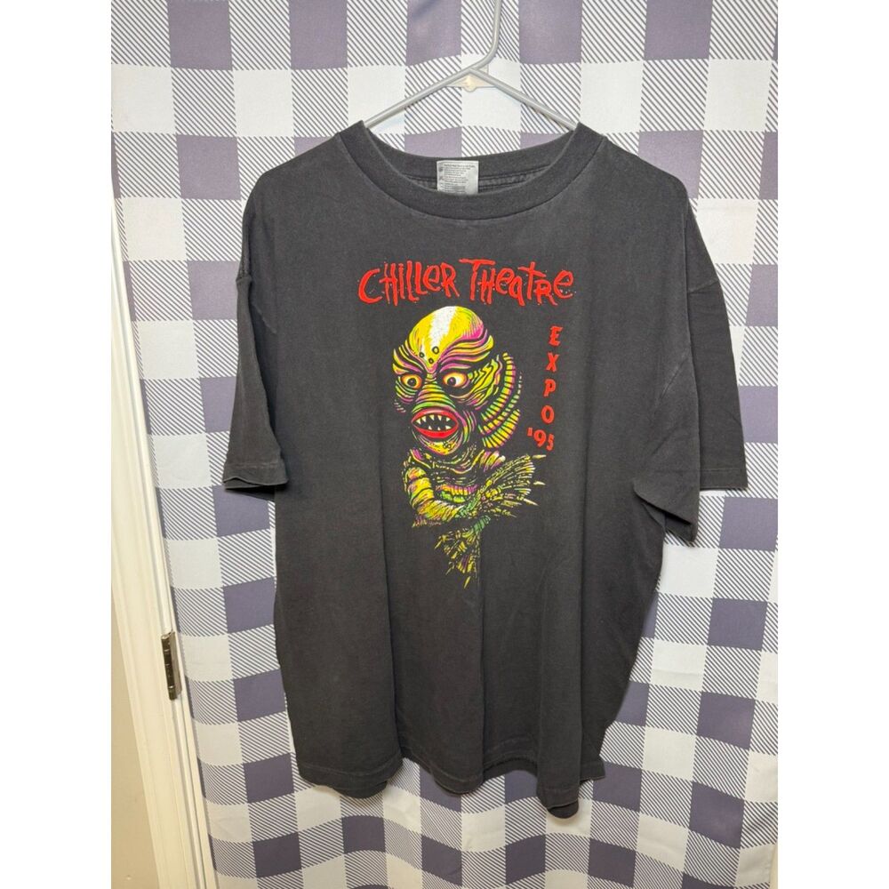 Men's Size XL - Chiller Theater Staff Shirt Expo 1995